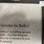 Kobo N905C Touch Edition eReader Tablet 6" Display with small spot Tested  +