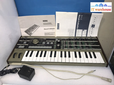 Korg Microkorg 37 Keys Analog Modeling Synthesizer W/ Mic
