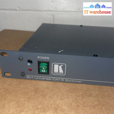Kramer 8 Channel Ethernet 8X1 Cat 5 Twisted Pair Switcher Vs-81Eth