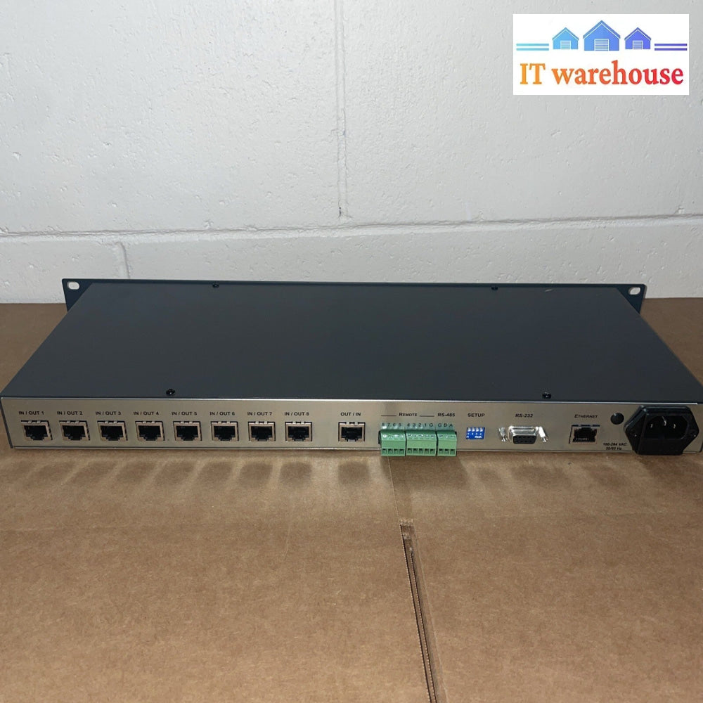 Kramer 8 Channel Ethernet 8x1 CAT 5 Twisted Pair Switcher VS-81ETH