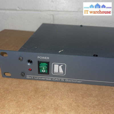 Kramer 8 Channel Ethernet 8x1 CAT 5 Twisted Pair Switcher VS-81ETH