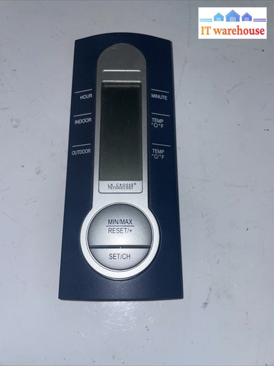 La Crosse Technology Ws7034Uitca Remote Control Temperature