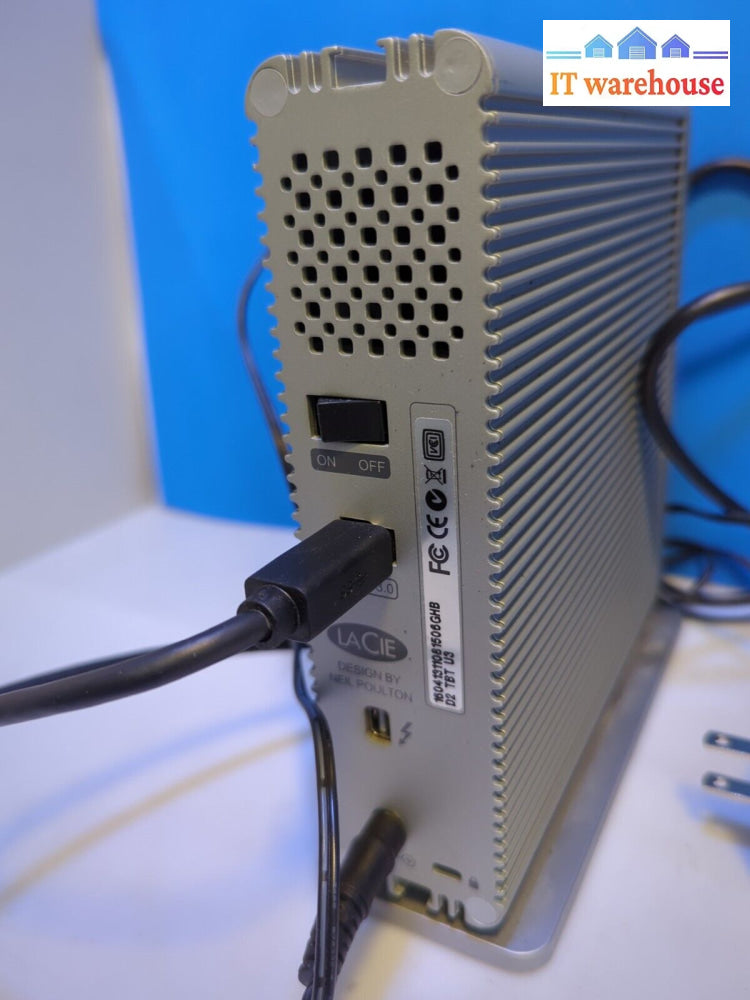 Lacie D2 Tbt U3 Usb3 Thunderbolt Series 3Tb External Drive Tested -