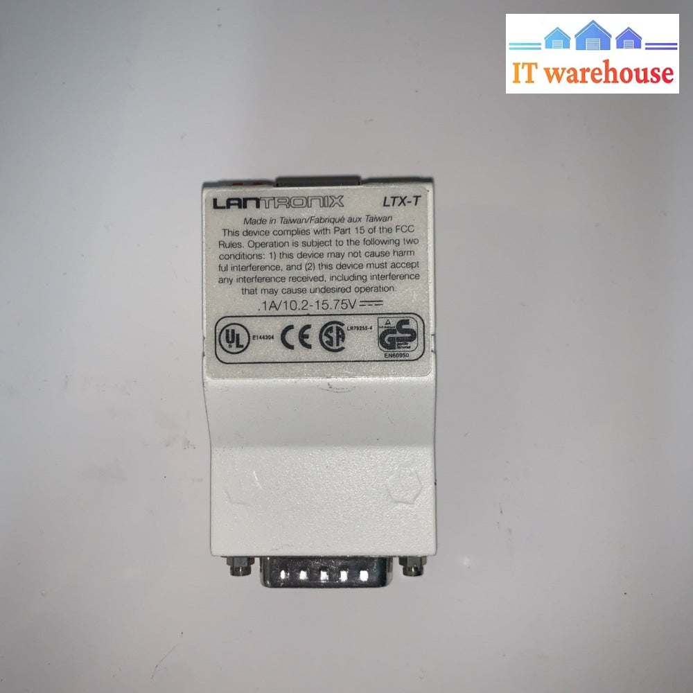 Lantronix LTX-T twisted pair transceiver IEEE 802.3 10Base-T