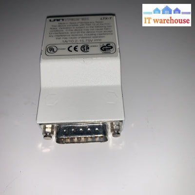 Lantronix LTX-T twisted pair transceiver IEEE 802.3 10Base-T
