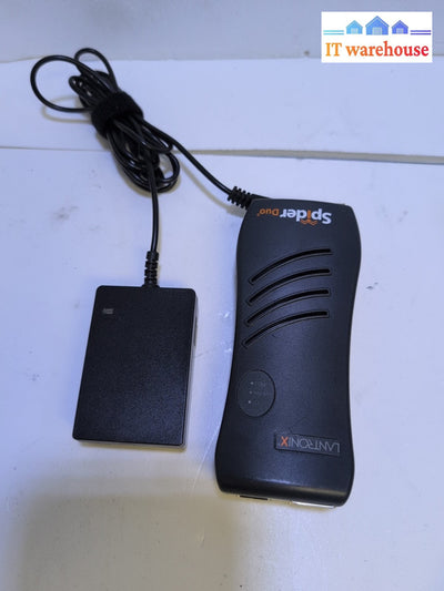 Lantronix Spider Duo SLSLP400USB USB SecureLinx KVM Switch + AC ADAPTER -