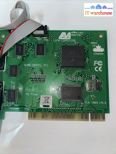Lava Computers Moko L75.5 Quad Serial Pci Card