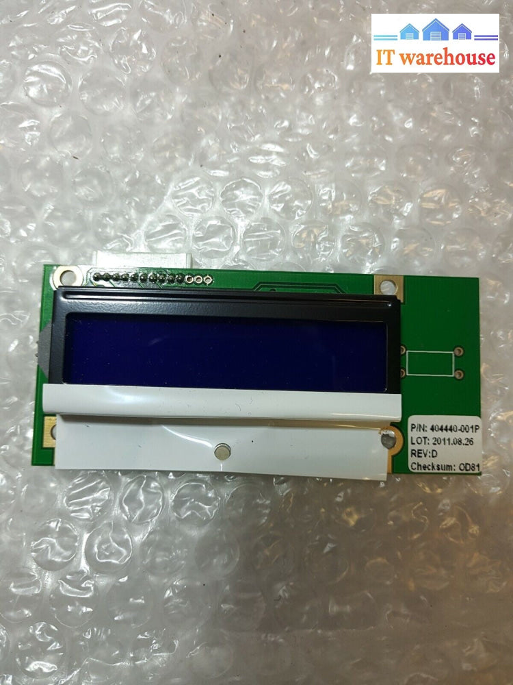 -  LCD MODULE  404440-001P FOR Zebra  P120i Card Printer TESTED