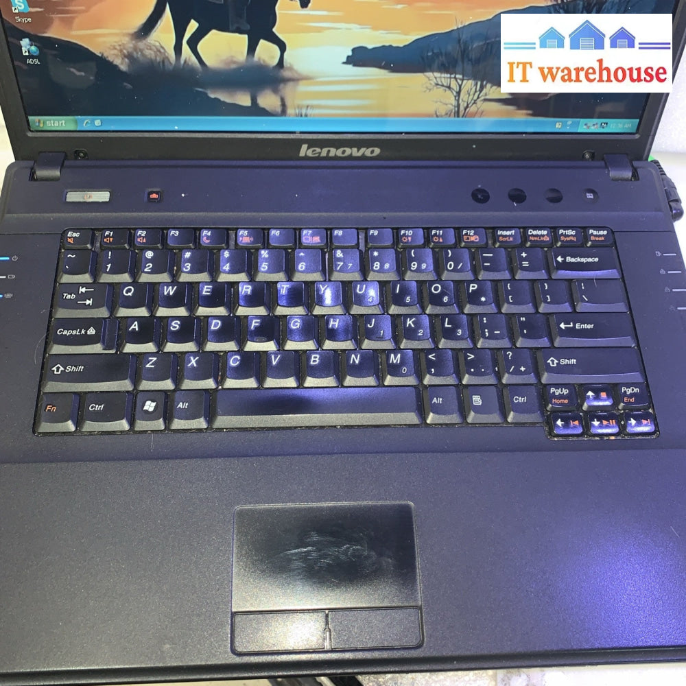 Lenovo 3000 G530 Intel T3400 15.4’’ 3GB 320GB Windows XP Pro SP3 Laptop (no BAT)