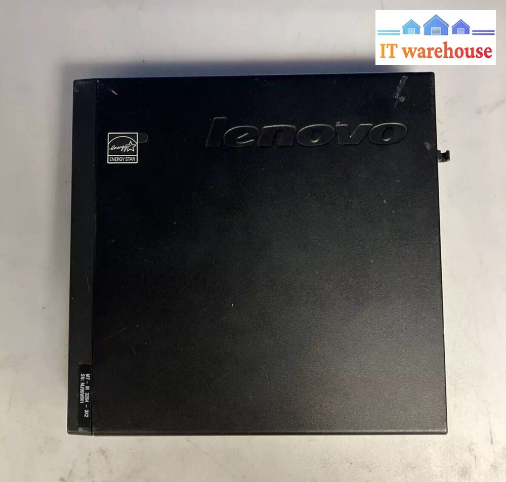 Lenovo 32643K2 Mini Desktop Intel Pentium G20 CPU / 8GB RAM / 256GB SSD / Win10~