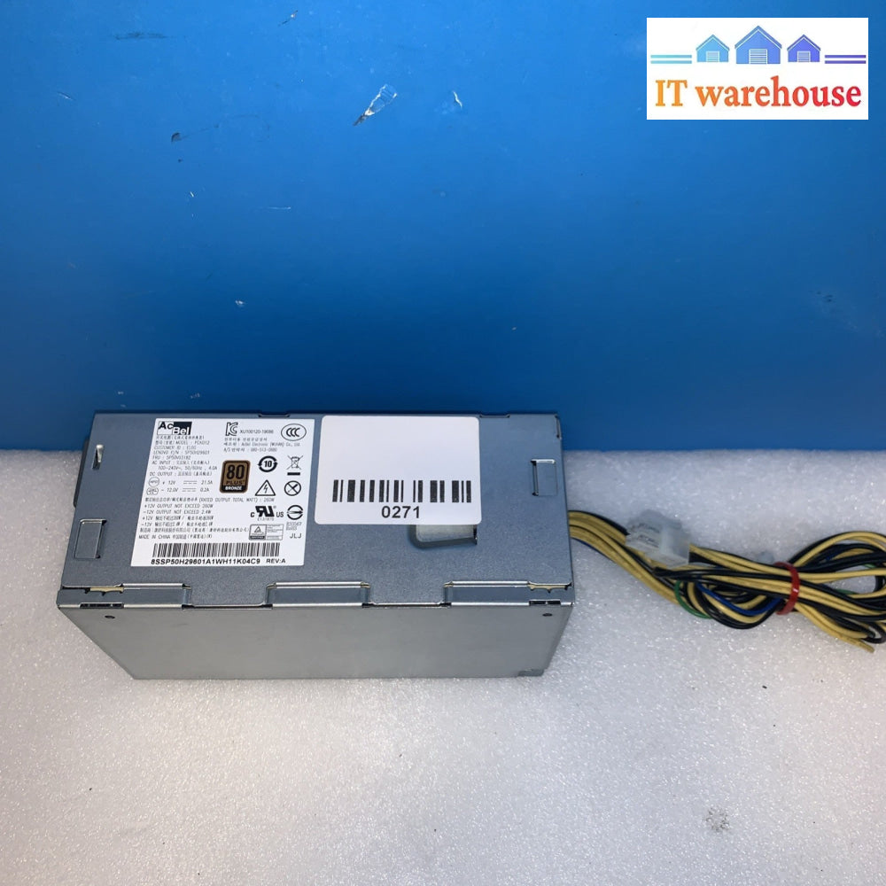 Lenovo 5P50V03182 10 Pin 260W SFF Desktop Power Supply Thinkcentre 5