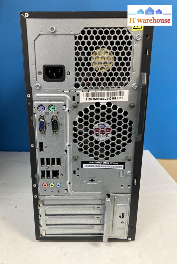 Lenovo 6209 ThinkCentre M58p Desktop Intel C2D CPU / 4GB RAM / 320GB HDD / XP ~