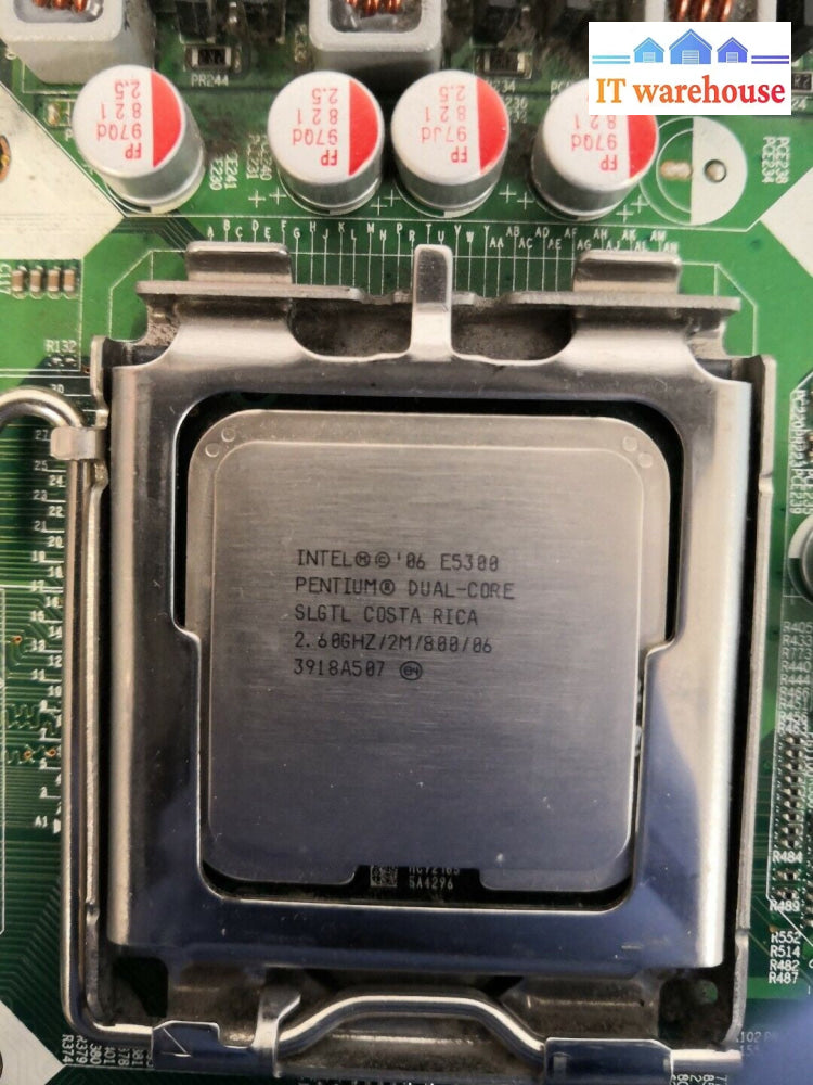 + Lenovo 71Y6838 Motherboard 71Y5960 + 2.6Hz CPU E5300 W/ I/O SHIELD @@@