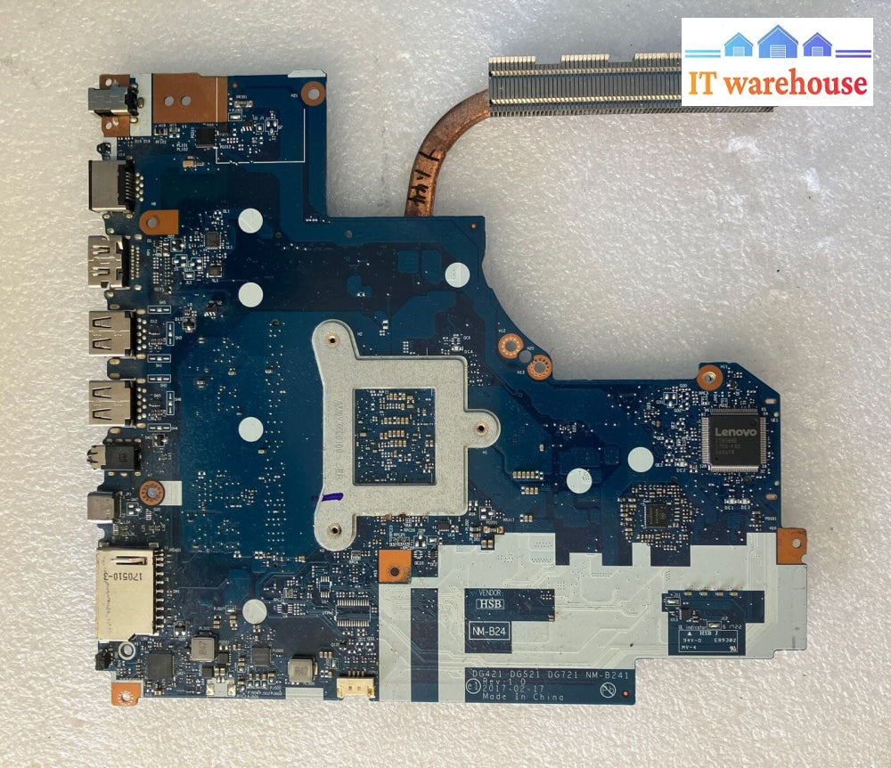 Lenovo IdeaPad 320-15IKB Laptop Motherboard NM-B24 With i3-7100 CPU 5B20N86827 ~