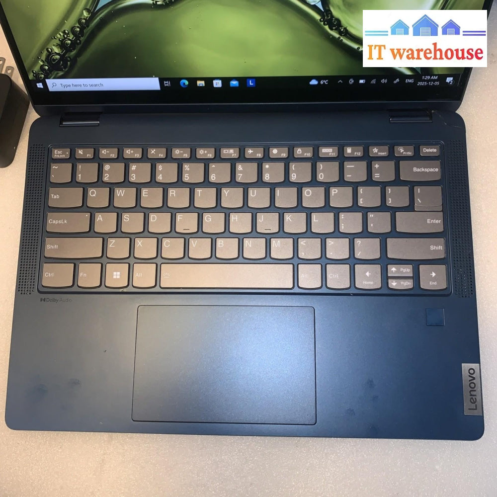 LENOVO IDEAPAD FLEX 5 14ABR8 AMD RYZEN 5 7530U 8GB 240GB ssd 14" touch Win10 Hom