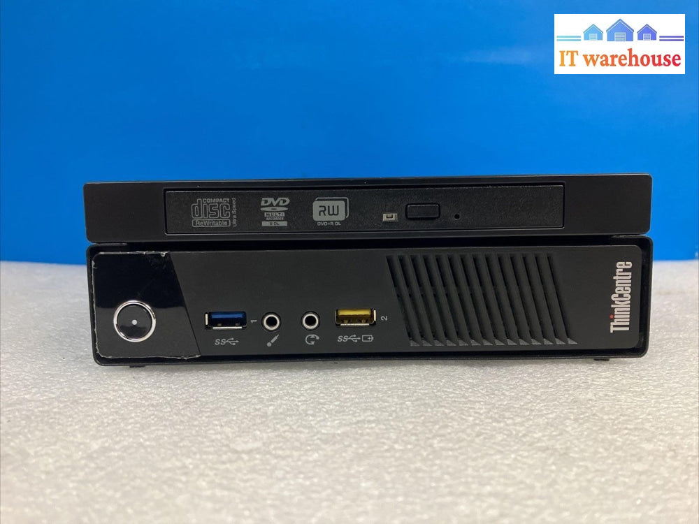 ~ Lenovo Mini Desktop PC Core i5-4590T CPU /8GB RAM /256GB SSD /WiFi /Win10 W/AC