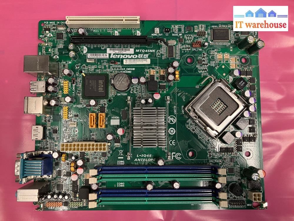 LENOVO MTQ45NK MOTHERBOARD L-IQ45 ANTELOPE LGA775 4x DDR3 Slot