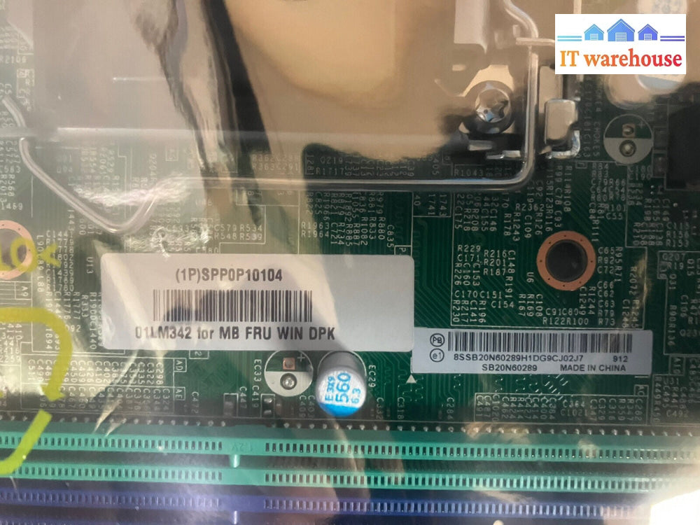 ~ LENOVO ThinkCentre 01LM342 INTEL B360 MOTHERBOARD I3X0MS