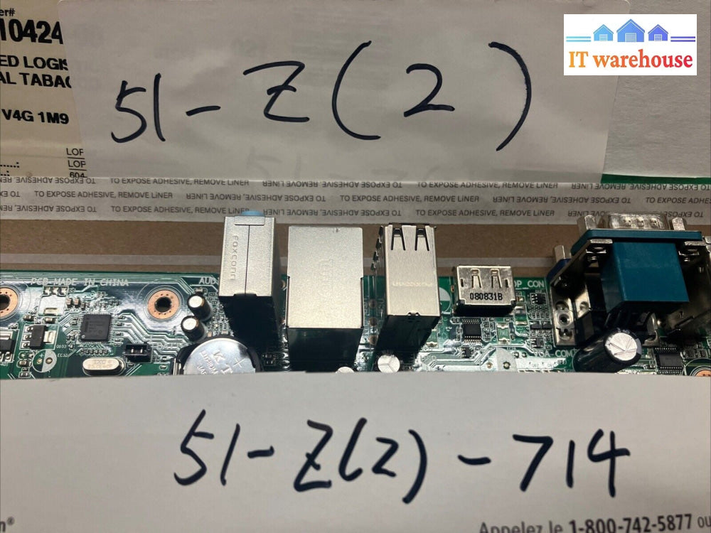 Lenovo ThinkCentre M58p Motherboard 46R1516 Socket LGA775 W/ Intel CPU & Plate ~