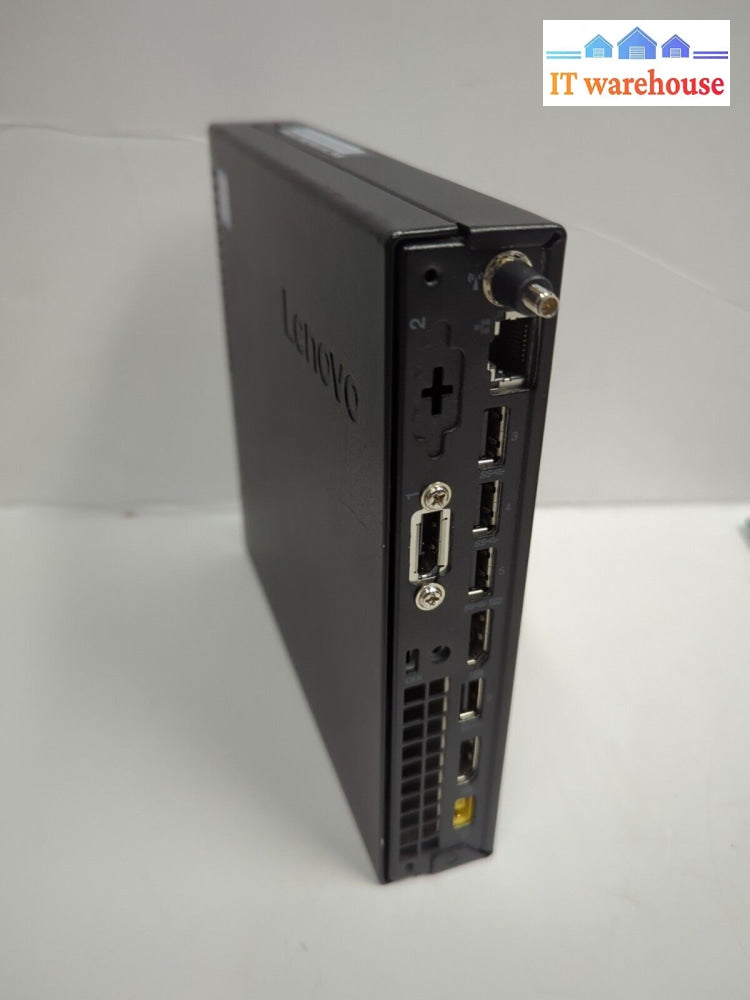 Lenovo ThinkCentre M710q Tiny PC INTEL i3-6100T /4GB RAM (MISSING PARTS,READ)