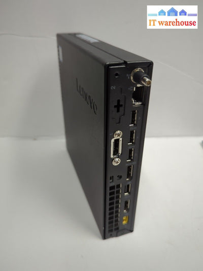 Lenovo ThinkCentre M710q Tiny PC INTEL i3-6100T /4GB RAM (MISSING PARTS,READ)