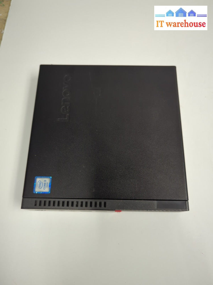 Lenovo ThinkCentre M710q Tiny PC INTEL i3-6100T /4GB RAM (MISSING PARTS,READ)