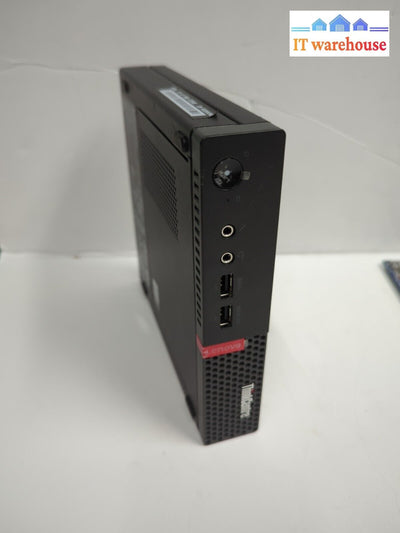 Lenovo ThinkCentre M710q Tiny PC INTEL i3-6100T /4GB RAM (MISSING PARTS,READ)