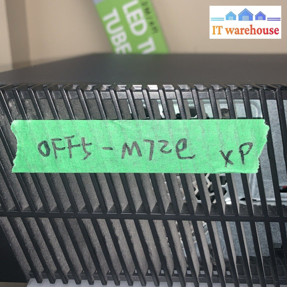 Lenovo ThinkCentre M72e 3660 A49 G620 3GB 250GB+ Windows XP Pro SP3