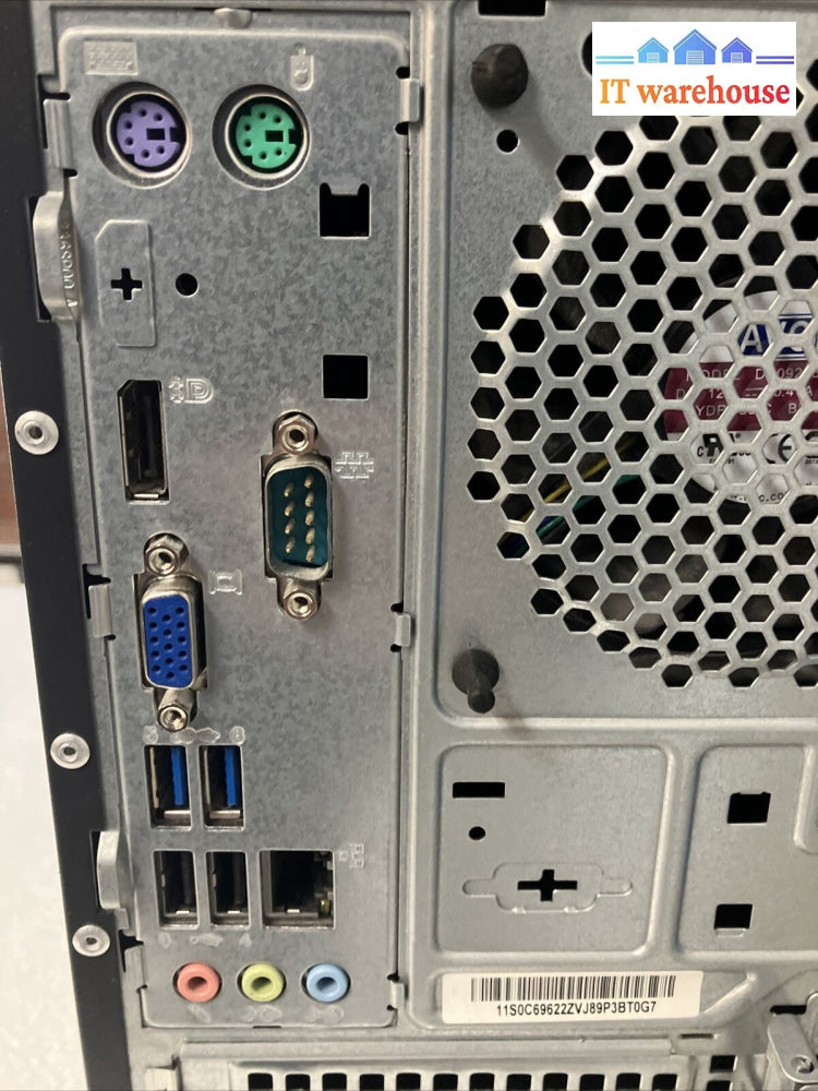 Lenovo ThinkCentre M73 Desktop With i5-4570 CPU / 8GB RAM / 500GB HDD / Win 10 ~