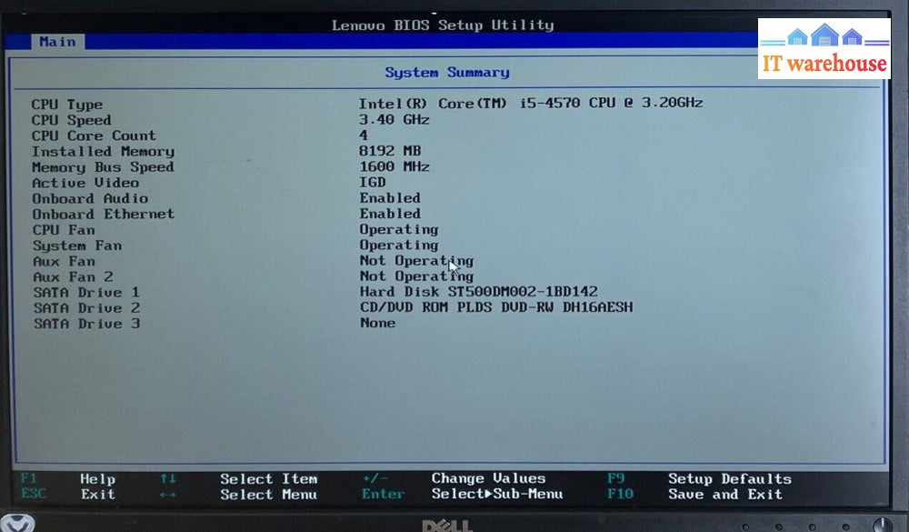 Lenovo ThinkCentre M73 Desktop With i5-4570 CPU / 8GB RAM / 500GB HDD / Win 10 ~