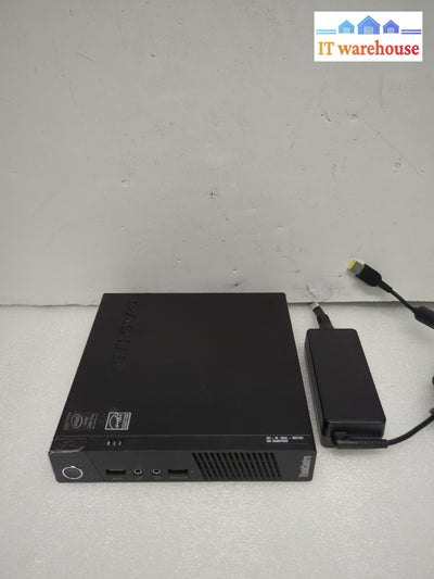 Lenovo ThinkCentre M93p Tiny PC i7-4765T/ 4GB Ram/128GB SSD/Win 10/ AC -