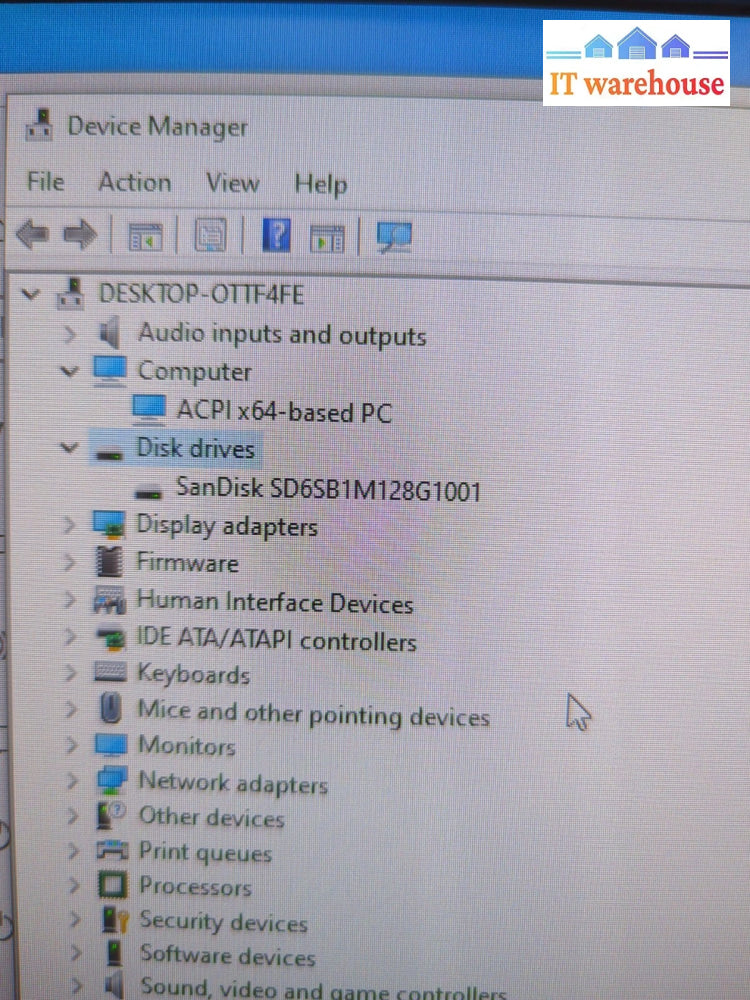 Lenovo ThinkCentre M93p Tiny PC i7-4765T/ 4GB Ram/128GB SSD/Win 10/ AC -