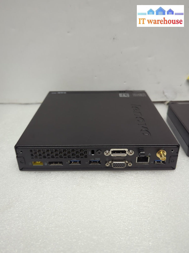Lenovo ThinkCentre M93p Tiny PC i7-4765T/ 4GB Ram/128GB SSD/Win 10/ AC -