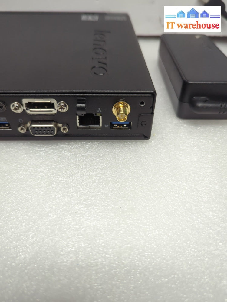 Lenovo ThinkCentre M93p Tiny PC i7-4765T/ 4GB Ram/128GB SSD/Win 10/ AC -