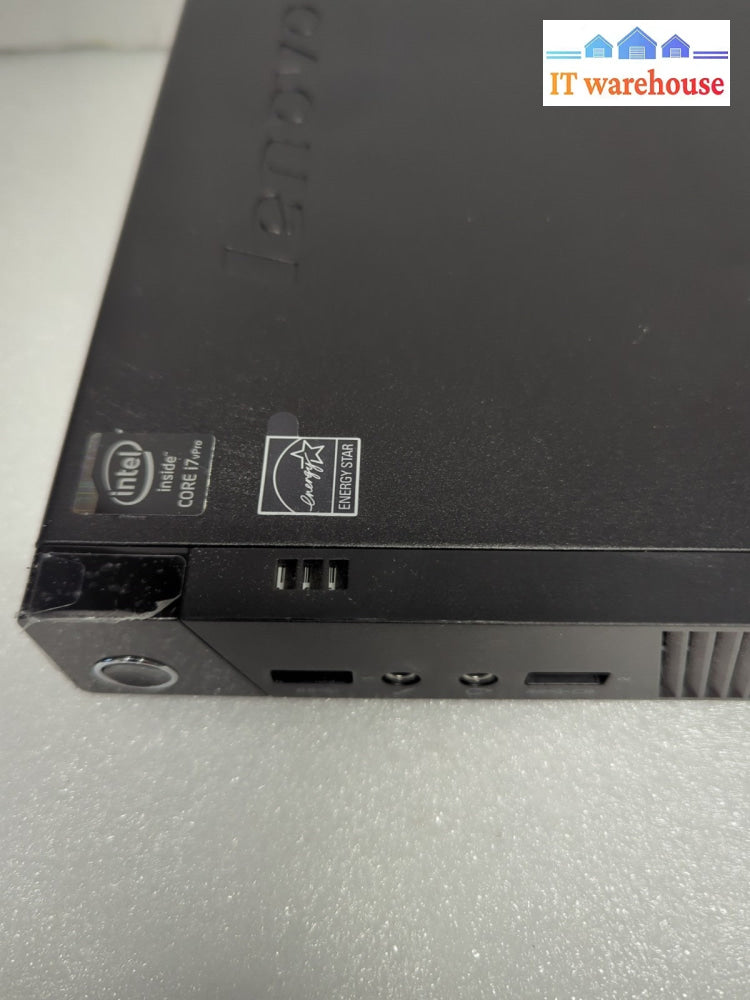 Lenovo ThinkCentre M93p Tiny PC i7-4765T/ 4GB Ram/128GB SSD/Win 10/ AC -