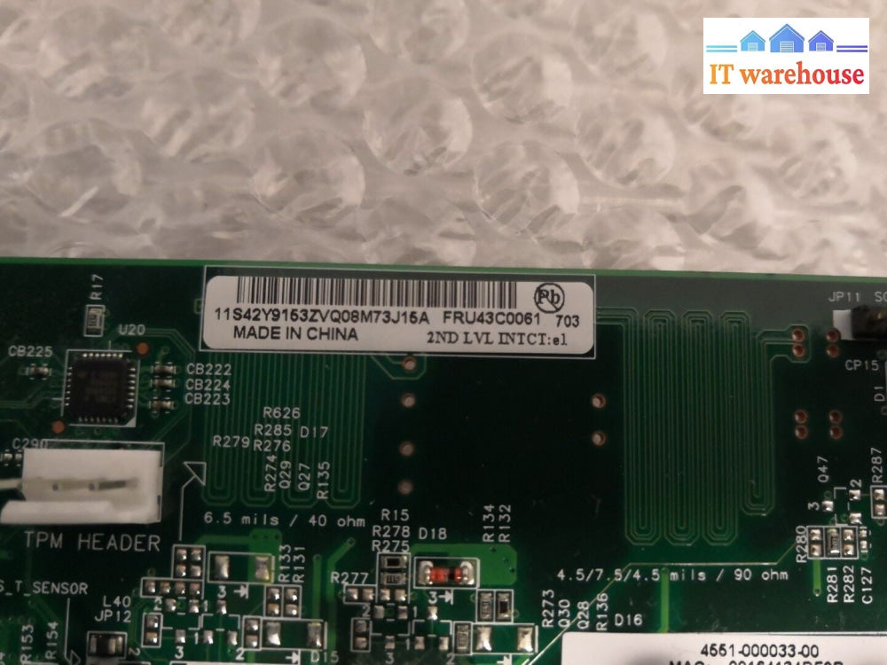 + LENOVO THINKCENTRE Motherboard DAYTONA-G L-IQ965U 43C0061 W/INTEL C2D @@@