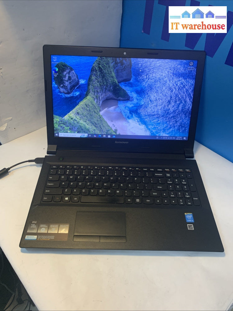 Lenovo ThinkPad B50-80 15.6" HD i5-5200U 12GB RAM 240GB New SSD Win 10 + AC Adap