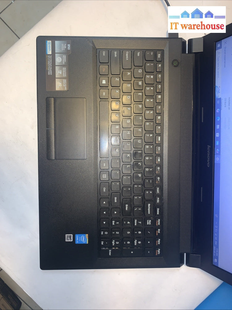 Lenovo ThinkPad B50-80 15.6" HD i5-5200U 12GB RAM 240GB New SSD Win 10 + AC Adap