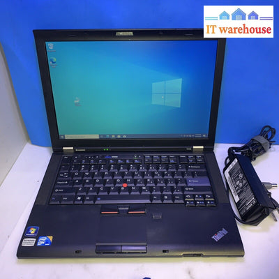 Lenovo thinkpad T410 14’’ Core i5 M 520 2.4GHz 6GB RAM 500GB Win10 laptop