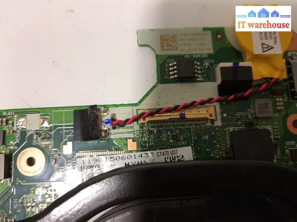 - Lenovo ThinkPad T470 Mainboard CT470 NM-A931 U37 DDR4 Tested