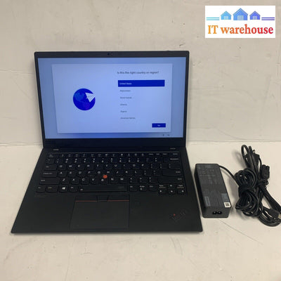 Lenovo ThinkPad X1 Carbon 7th Gen 14’’ i7-10510U 16GB 1TB SSD Win11