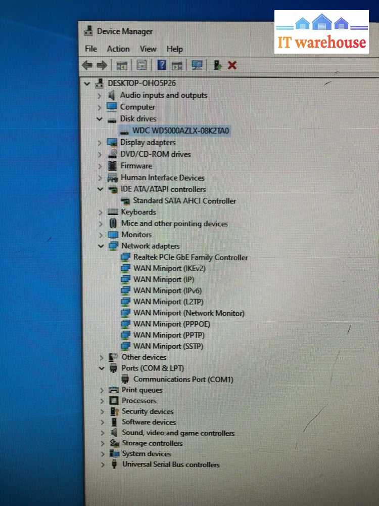 ~ Lenovo V520S-08IKL SFF Desktop Core i5-7400 3.0GHz 4GB RAM 500GB HDD Windows10