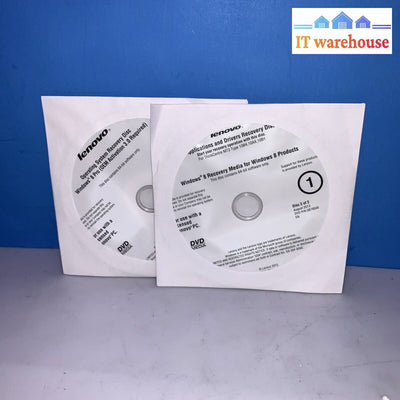 Lenovo Windows 8 Pro (64 bit) Recovery and applications/drivers