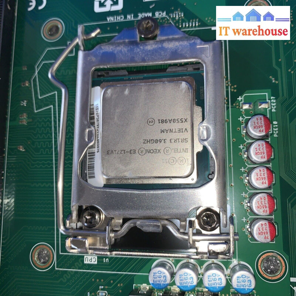 Lenovo X3100 M5 Server Motherboard- 00MW275 with Xeon E3-1271 V3 CPU