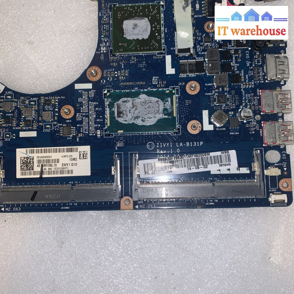 Lenovo Y40-70 Intel Core i7-4510U motherboard