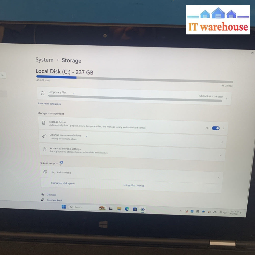 Lenovo Yoga 2 PRO 13.3" Touch FHD Laptop i5-4200U 1.60GHZ/ 8GB/240GB SSD/Win11 P