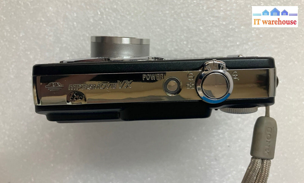 ~ (Lens Bad, For Parts) Sony Cyber-Shot DSC-W50 CARL ZEISS Vario-Tessar Camera