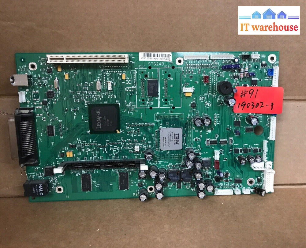 Lexmark T640 Monochrome Laser Printer logic system board STG24B @@@