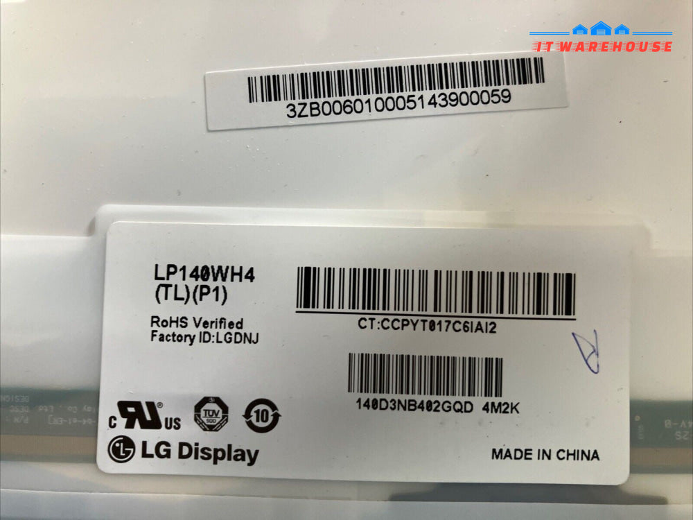 LG 14.0" Glossy LCD Screen LP140WH4(TL)(P1) For HP Laptop ~