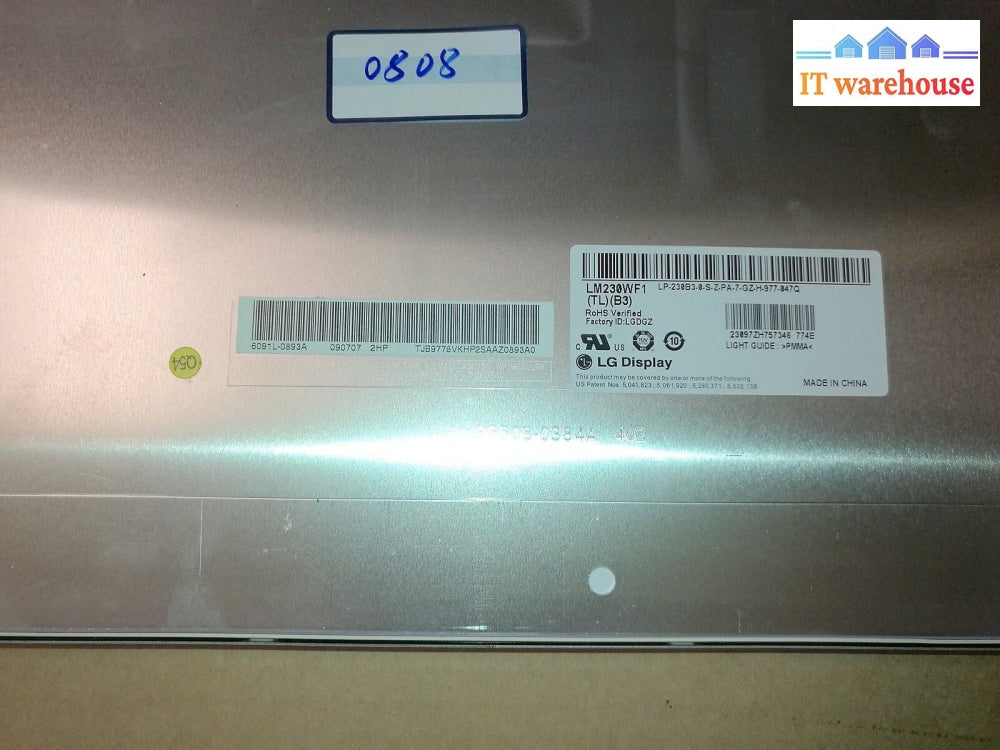 +LG 23" LCD screen LM230WF1 (TL) (B3) 6091L-0893A Glossy